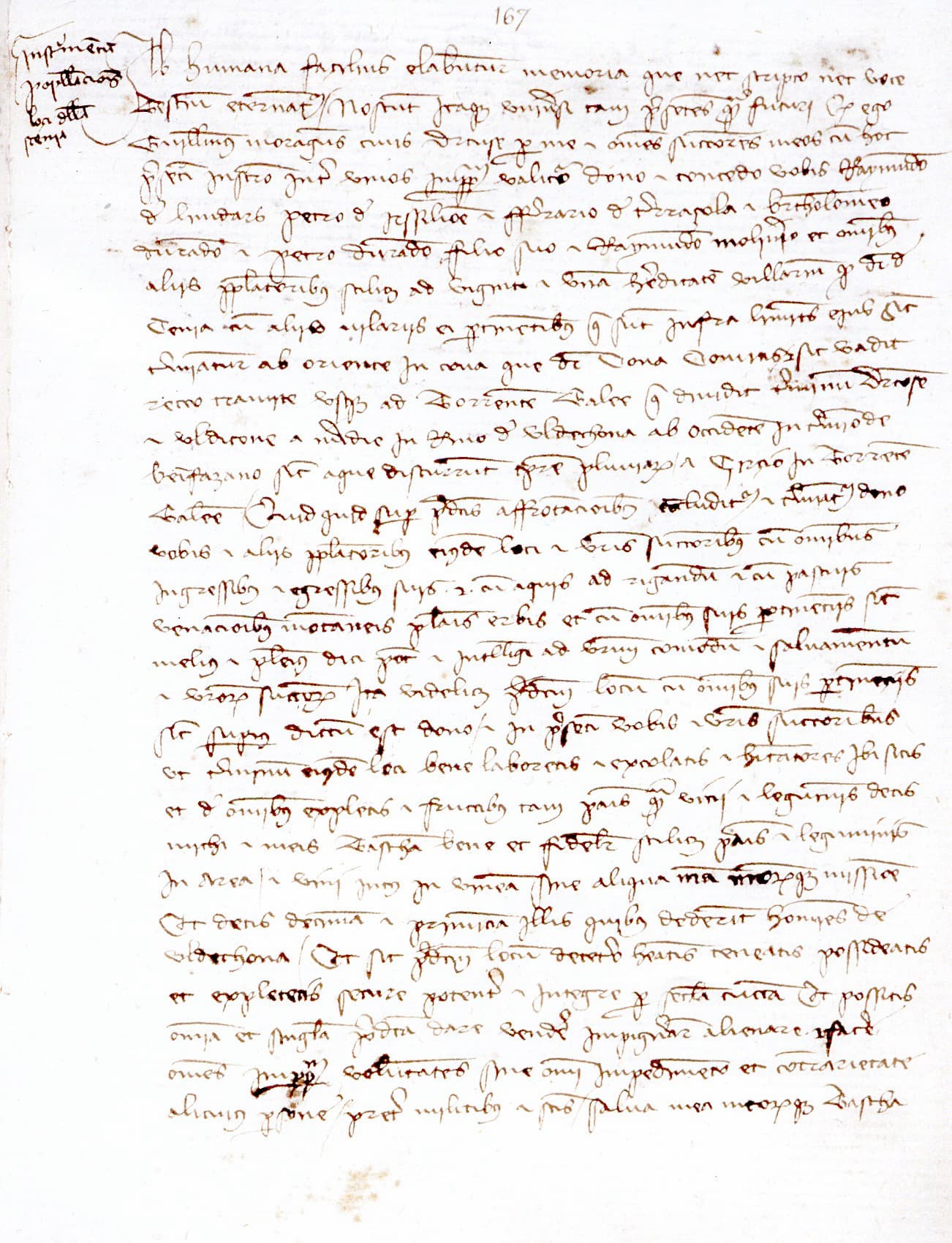 Carta Pobla de la S&eacute;nia de 1236, transcripci&oacute; de l&rsquo;any 1384. Font: Archivo Hist&oacute;rico Nacional.
